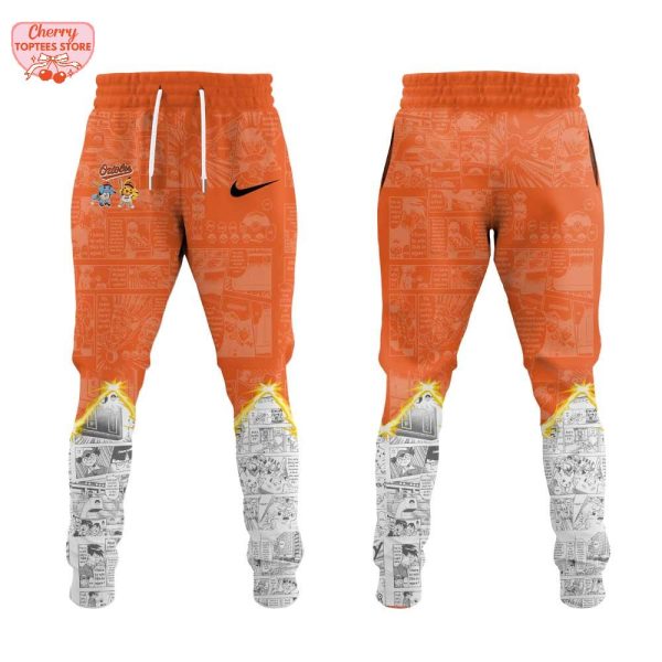 Baltimore Orioles x Pokemon For Fans 2025 Special New Hoodie