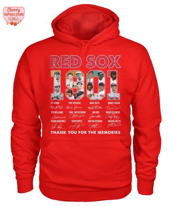 Boston Red Sox 1901 Thank You For The Memories T-Shirt
