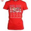 Boston Red Sox 1901 Thank You For The Memories T Shirt