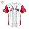 Boston Red Sox Salvadoran Heritage Night 2025 Baseball Jersey
