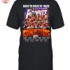 Buffalo Bandits Back To Back To Back 2025 NLL Cup Champions T Shirt