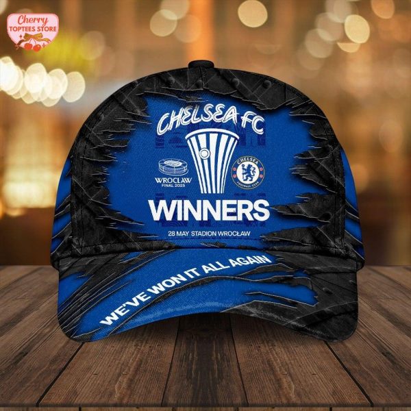 Chelsea FC Winners We’re Won It All Again 2025 Classic Cap
