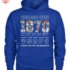 Chicago Cubs 1870 Thank You For The Memories T Shirt