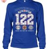Chicago Cubs Anniversary 1903 2025 122 Years Thank You For The Memories T Shirt