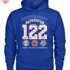 Chicago Cubs Anniversary 1903 2025 122 Years Thank You For The Memories T Shirt