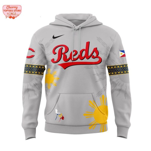 Cincinnati Reds Filipino Heritage Night 2025 Special New Hoodie