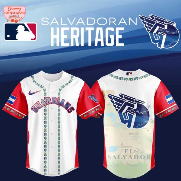 Cleveland Guardians Salvadoran Heritage Night 2025 Baseball Jersey