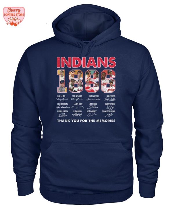 Cleveland Indians 1896 Thank You For The Memories T-Shirt