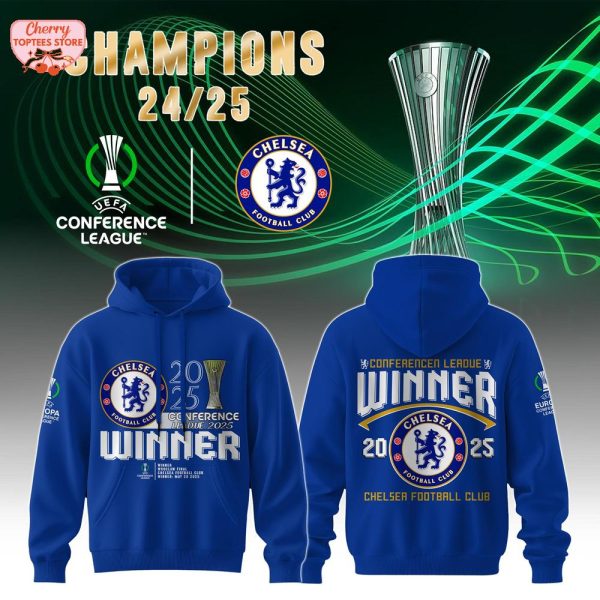 Conference Leadue 2025 Winner Chelsea Football Club T-Shirt