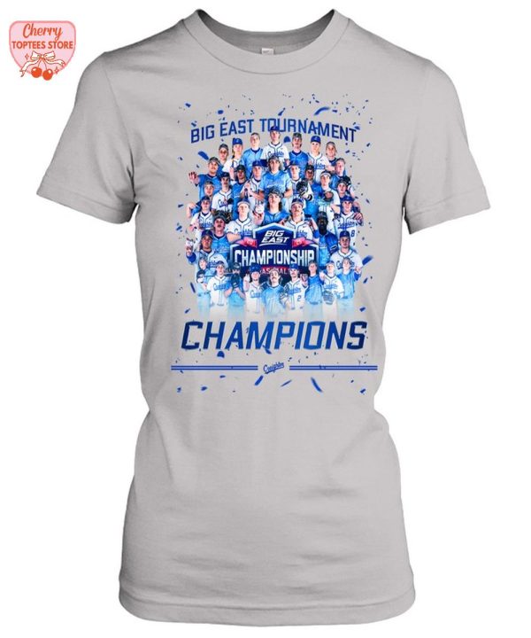 Creighton Bluejays Big East Tournament Champions 2025 T-Shirt