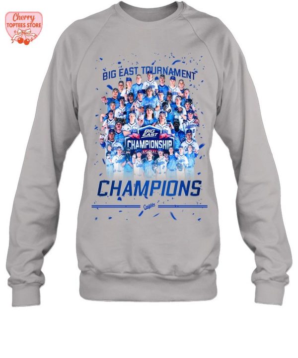 Creighton Bluejays Big East Tournament Champions 2025 T-Shirt