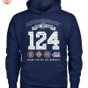 Detroit Tigers 1901 2025 124 Years Thank You For The Memories T Shirt
