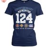 Detroit Tigers 1901 2025 124 Years Thank You For The Memories T Shirt