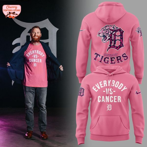 Detroit Tigers Everybody VS Cancer Together 2025 T-Shirt