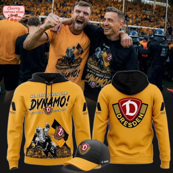 Dynamo Dresden Wer Spielt Zweite Liga Absteiger Saison 2024-2025 Hoodie