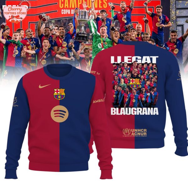 F.C Barcelona Campions de Copa Llegat Blaugrana 2025 Hoodie