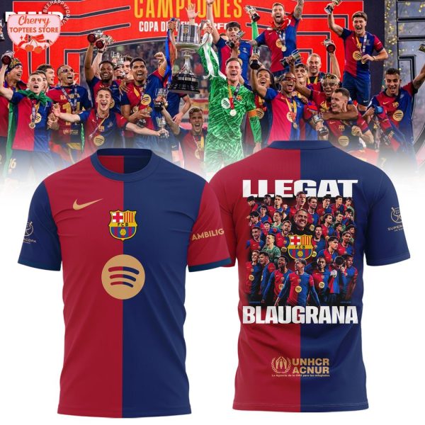 F.C Barcelona Campions de Copa Llegat Blaugrana 2025 Hoodie