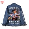 George Strait Born To Ride Strait To The Heart Denim Jacket