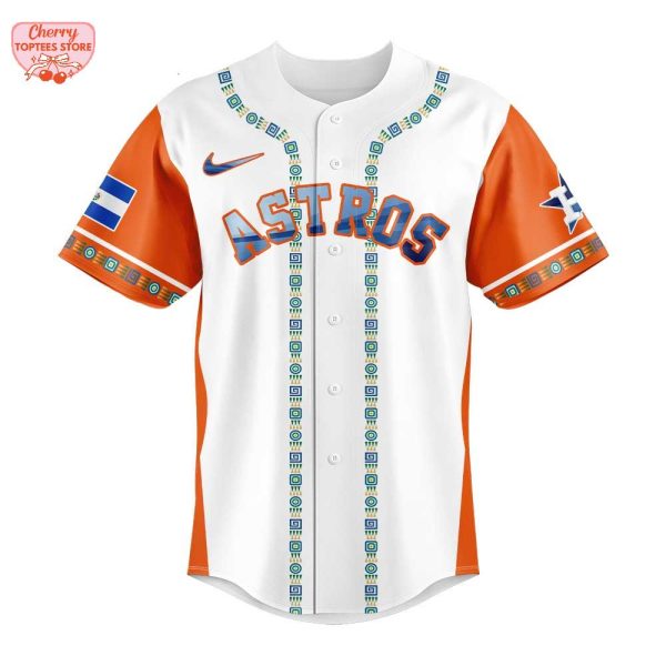 Houston Astros Salvadoran Heritage Night 2025 Baseball Jersey