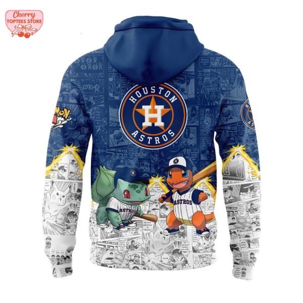 Houston Astros x Pokemon For Fans 2025 Special New Hoodie