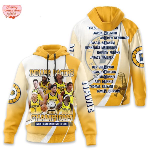 Indiana Pacers Champions NBA Eastern Conference 2025 T-Shirt