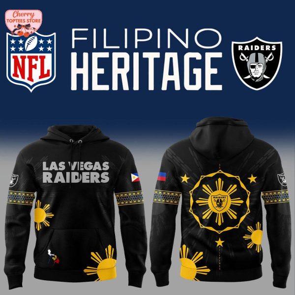 Las Vegas Raiders Filipino Heritage Night 2025 Hoodie