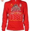 Liverpoo Premier League Champions 2024 2025 You'll Never Walk Alone T Shirt