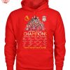 Liverpoo Premier League Champions 2024 2025 You'll Never Walk Alone T Shirt