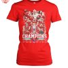 Liverpool Football Club Premier League Champions 2024 2025 T Shirt