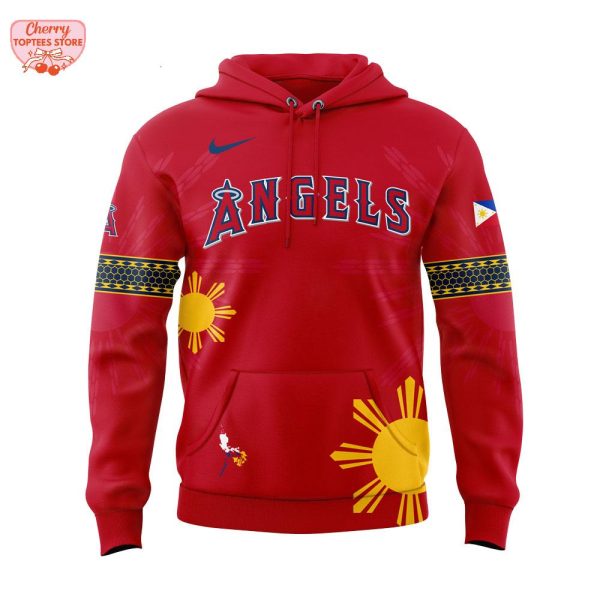 Los Angeles Angels Filipino Heritage Night 2025 Special New Hoodie