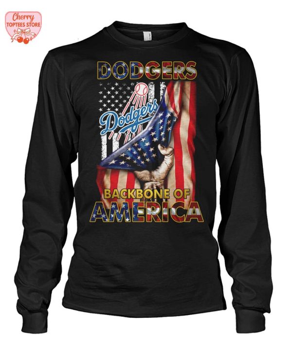 Los Angeles Dodgers Backbone Of America 2025 T-Shirt
