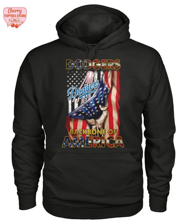 Los Angeles Dodgers Backbone Of America 2025 T-Shirt
