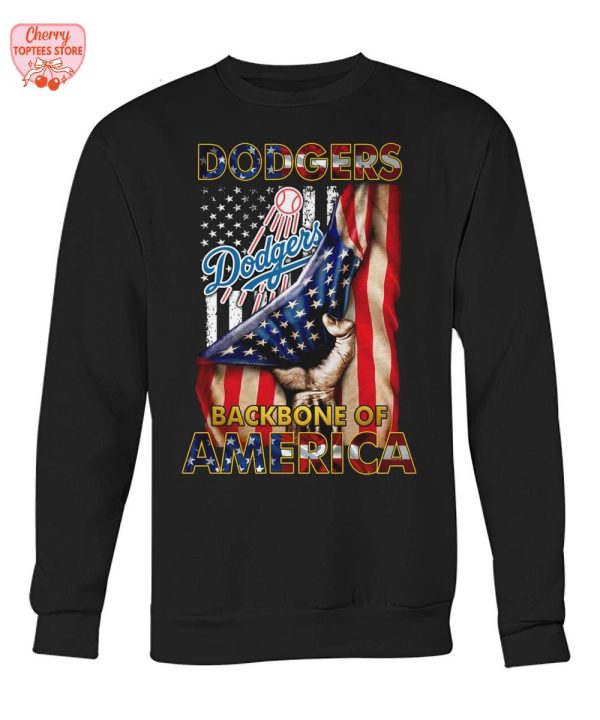 Los Angeles Dodgers Backbone Of America 2025 T-Shirt