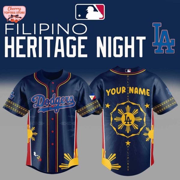 Los Angeles Dodgers Filipino Heritage Night 2025 Hoodie