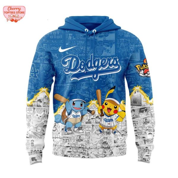 Los Angeles Dodgers x Pokemon For Fans 2025 Special New Hoodie