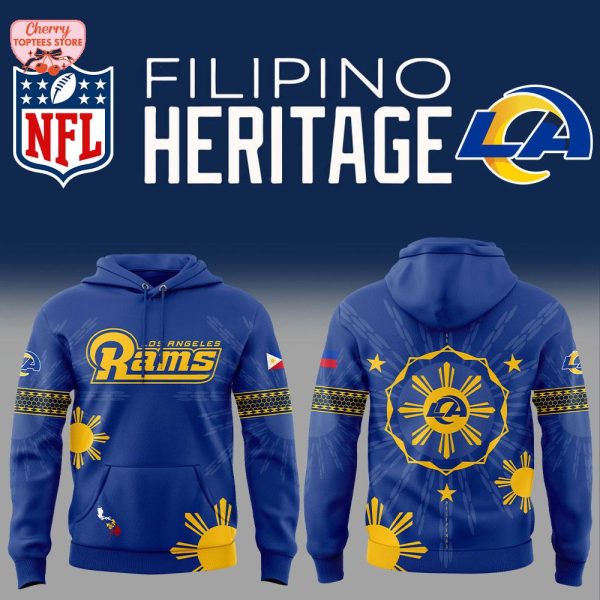 Los Angeles Rams Filipino Heritage Night 2025 Hoodie