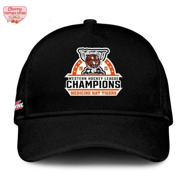 Medicine Hat Tigers 2025 Western Hockey League Champions Hoodie
