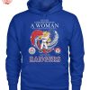 Never Underestimate A Woman Who Understands Baseball And Loves Rangers T Shirt