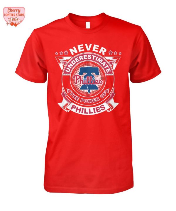 Never Underestimate The Power Of Philadelphia Phillies 2025 T-Shirt