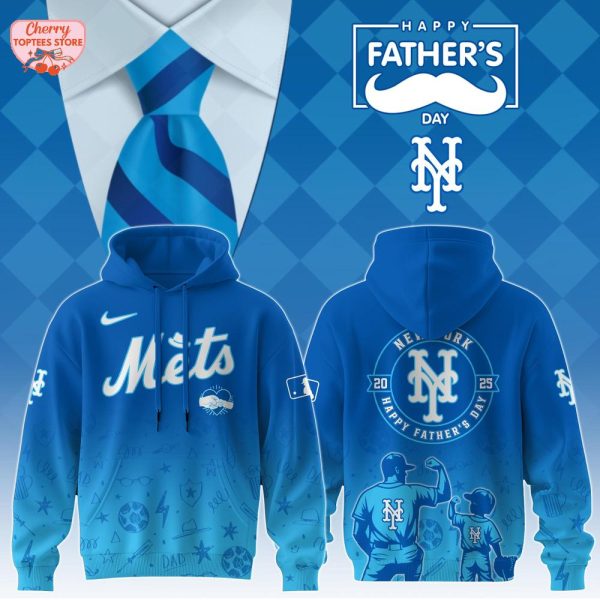 New York Mets Happy Father’s Day 2025 Special New Hoodie