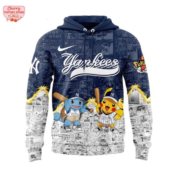 New York Yankees x Pokemon For Fans 2025 Special New Hoodie