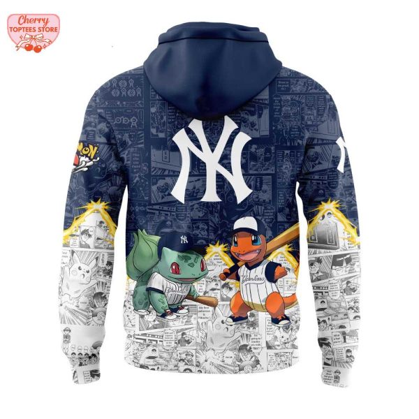 New York Yankees x Pokemon For Fans 2025 Special New Hoodie
