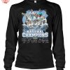 North Carolina Tar Heels NCAA Women's Lacrosse National Champions 2025 T Shirt