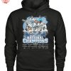 North Carolina Tar Heels NCAA Women's Lacrosse National Champions 2025 T Shirt