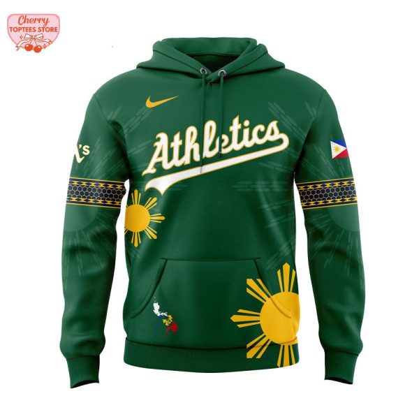 Oakland Athletics Filipino Heritage Night 2025 Special New Hoodie