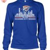 Oklahoma City Thunder NBA City Edition 2024 2025 T Shirt