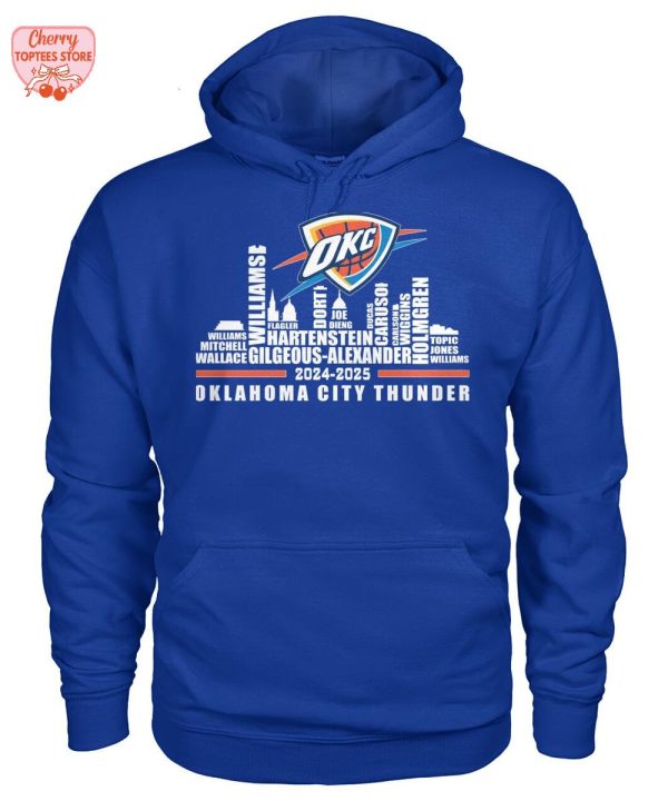 Oklahoma City Thunder NBA City Edition 2024-2025 T-Shirt