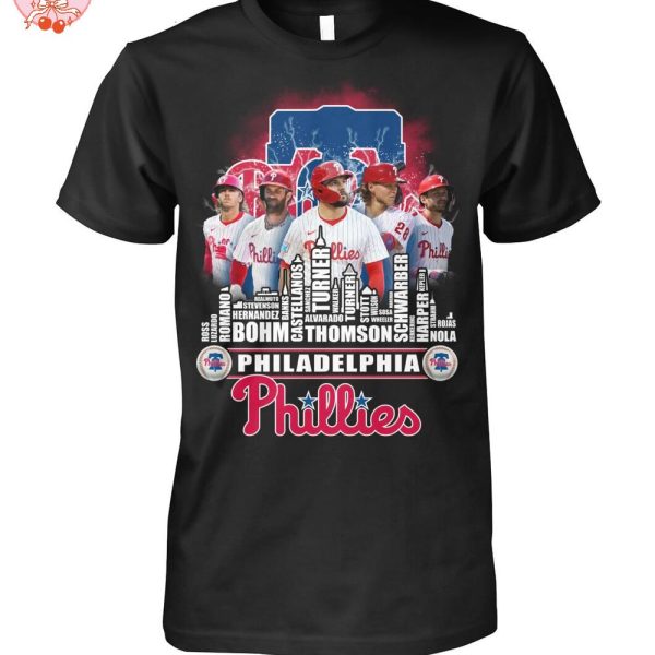 Philadelphia Phillies Baseball Team MLB 2025 T-Shirt