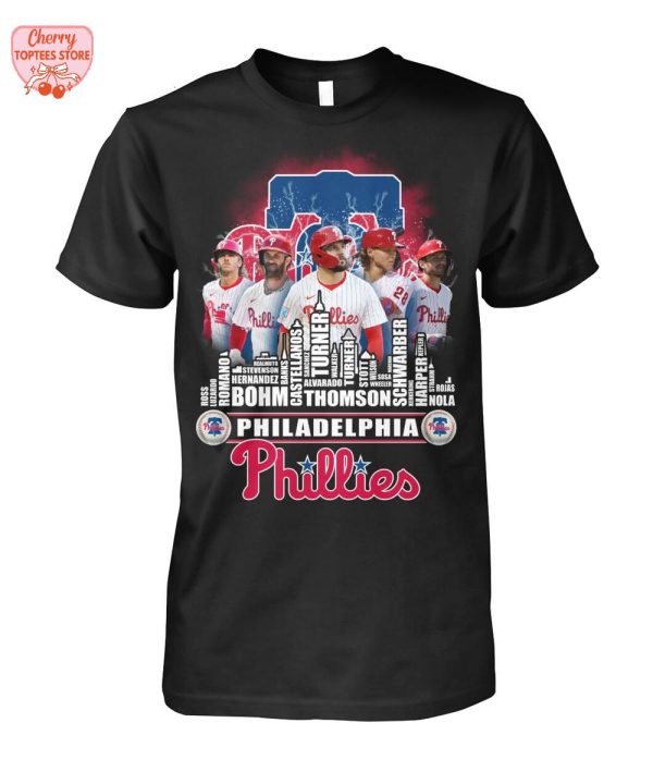 Philadelphia Phillies Baseball Team MLB 2025 T-Shirt