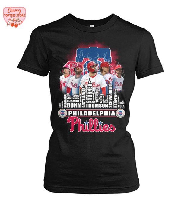 Philadelphia Phillies Baseball Team MLB 2025 T-Shirt